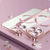 Funda MagSafe Tech-Protect MagShine para Apple iPhone 14, violeta
