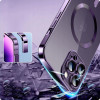 Funda MagSafe Tech-Protect MagShine para Apple iPhone 14, violeta