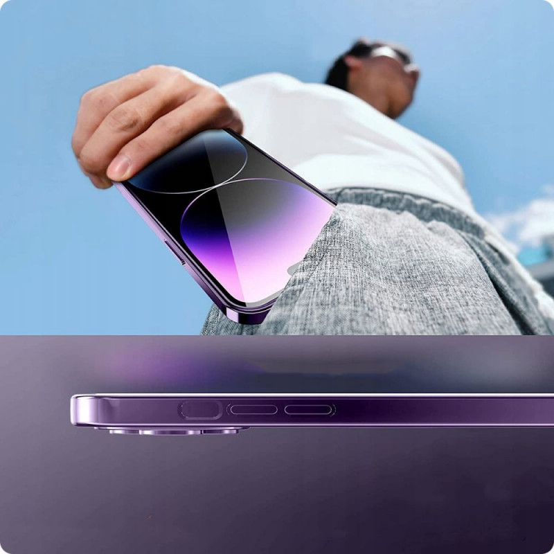 Funda MagSafe Tech-Protect MagShine para Apple iPhone 14, violeta