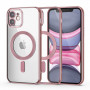 Funda MagSafe Tech-Protect MagShine para Apple iPhone 11, oro rosa