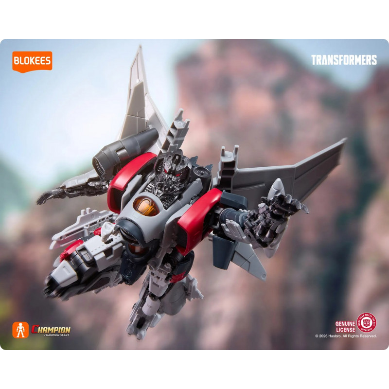 Figura coleccionable Blokees Transformers Classic Class 25 Blitzwing