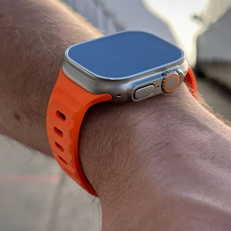 Correa Tech-Protect IconBand Line para Apple Watch 4/5/6/7/8/9/SE/Ultra 44/45/49 mm, negra