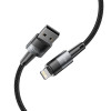 Cable Tech-Protect UltraBoost USB-A/Lightning 12W 2.4A 100 cm, gris
