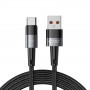 Cable Tech-Protect UltraBoost USB-A/USB-C 66W 6A 200 cm, gris