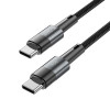 Cable Tech-Protect UltraBoost USB-C/USB-C PD 60W 3A 200 cm, gris