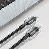 Cable Tech-Protect UltraBoost USB-C/USB-C PD 60W 3A 200 cm, gris