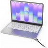 Adaptador Ledge Compulocks para MacBook Neo MBALDGN01KL, con candado de cable con llave (Corner Lock)