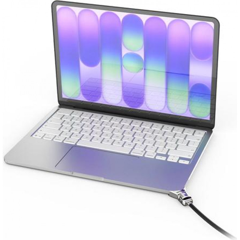 Adaptador Ledge Compulocks para MacBook Neo MBALDGN01KL, con candado de cable con llave (Corner Lock)