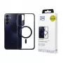 Funda 3MK Satin Armor MagCase para Samsung Galaxy A15 5G, transparente