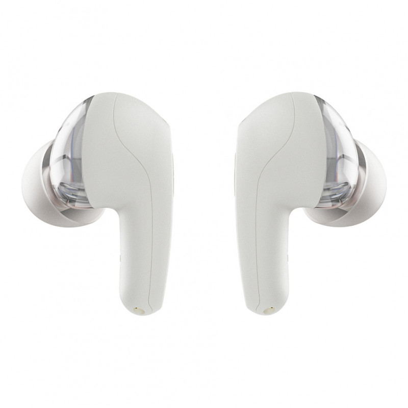 Auriculares inalámbricos de tipo intraural Skullcandy Rail True Wireless S2RLW-Q751, Bone/Orange Glow