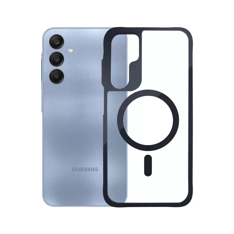 Funda 3MK Satin Armor MagCase para Samsung Galaxy A25 5G, transparente