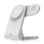 Cargador inalámbrico MagSafe 3 en 1 STM ChargeTree MAG, blanco