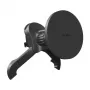 Soporte de coche ajustable PURO, compatible con MagSafe, negro