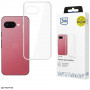 Funda 3MK Clear Case para Google Pixel 9A, transparente