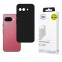 Funda 3MK Matt Case para Google Pixel 9A, negra