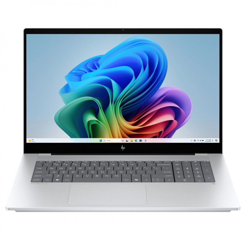HP OmniBook X 17T-DD00-D4SD9 Portátil, 17.3" FHD táctil, Intel Core Ultra 7 256V, 16 GB RAM, 512 GB SSD, Win11, Glaciar Silver (REPACK)