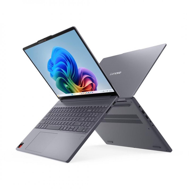 Portátil Lenovo Slim 3 15Q8X10, 15,3" WUXGA táctil, Snapdragon X1-26-100, 16 GB RAM, 1 TB SSD, Win11, gris Luna (REPACK)