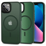 Funda MagSafe Tech-Protect MagMat para Apple iPhone 13, verde mate