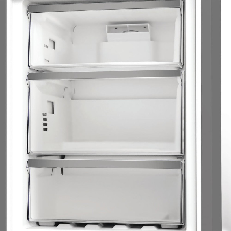 Frigorífico-congelador independiente Whirlpool WPC 83I XP, 316 L, plateado (WPC83IXP)
