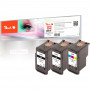 Peach Spar Pack set de cartuchos de tinta PI100-317 (compatible con Canon PG-545/CL-546)