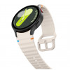 Correa deportiva de silicona Tech-Protect para Samsung Galaxy Watch 4/5/5 Pro/6/7/FE, Starlight