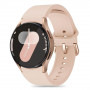 Correa de silicona Tech-Protect THP2974 para Samsung Galaxy Watch 4/5/5 Pro/6/7/FE, Caffe Latte