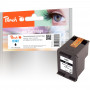Cartucho de tinta pigmentada Peach PI300-649, negro, rendimiento estándar, 6 ml, 215 páginas (compatible con HP 302, F6U66A)