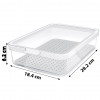Set organizador de nevera Rotho CAUMA (3 uds.)