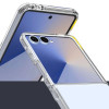 Funda Tech-Protect Flexair Hybrid THP4318 para Samsung Galaxy Z Flip 7, transparente