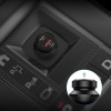 Cargador de coche Tech-Protect CC45W de 2 puertos, USB-C PD 45W, USB-A QC 3.0, negro