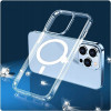 Funda Tech-Protect Flexair Hybrid MagSafe para Samsung Galaxy S22, transparente