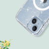 Funda Tech-Protect Flexair Hybrid MagSafe para Apple iPhone 13 / 14, Glitter