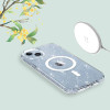 Funda Tech-Protect Flexair Hybrid MagSafe para Apple iPhone 13 / 14, Glitter