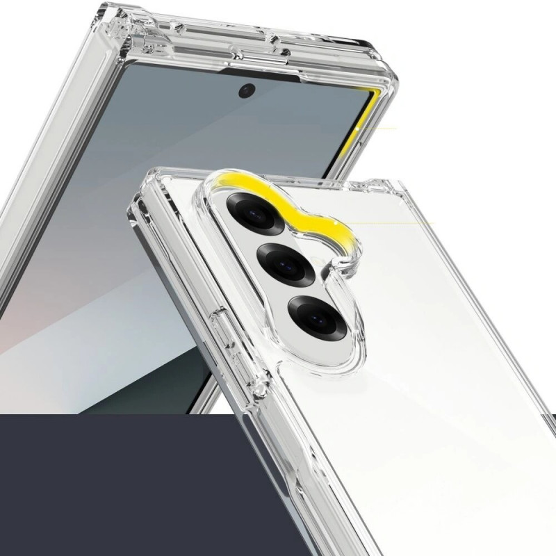 Funda Tech-Protect Flexair Hybrid THP4308 para Samsung Galaxy Z Fold 7, transparente