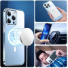 Funda Tech-Protect Flexair Hybrid MagSafe para Samsung Galaxy S23, transparente