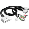 Conmutador KVM/audio TRENDnet TK-214i, 2 x KVM/audio
