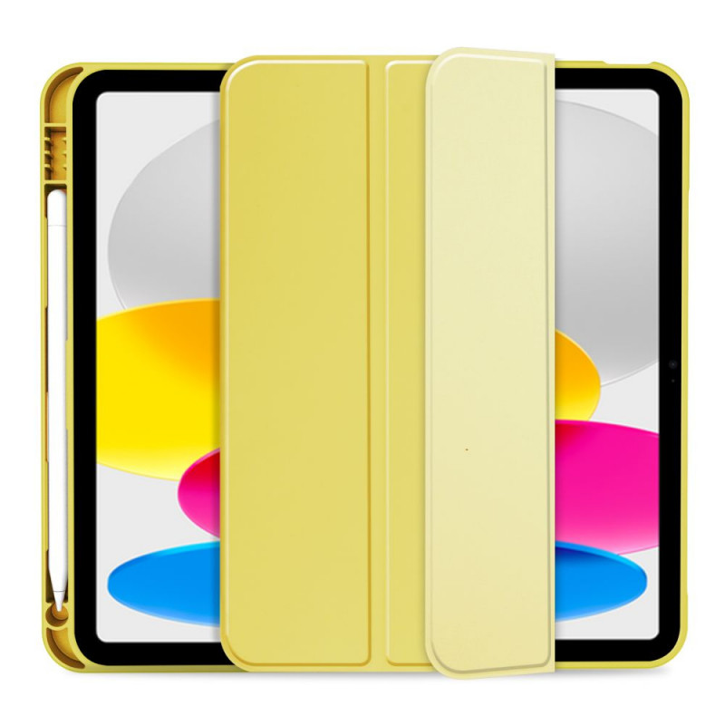 Funda Tech-Protect SC Pen para Apple iPad 10.9 (2022) / iPad 11 (2025), amarilla