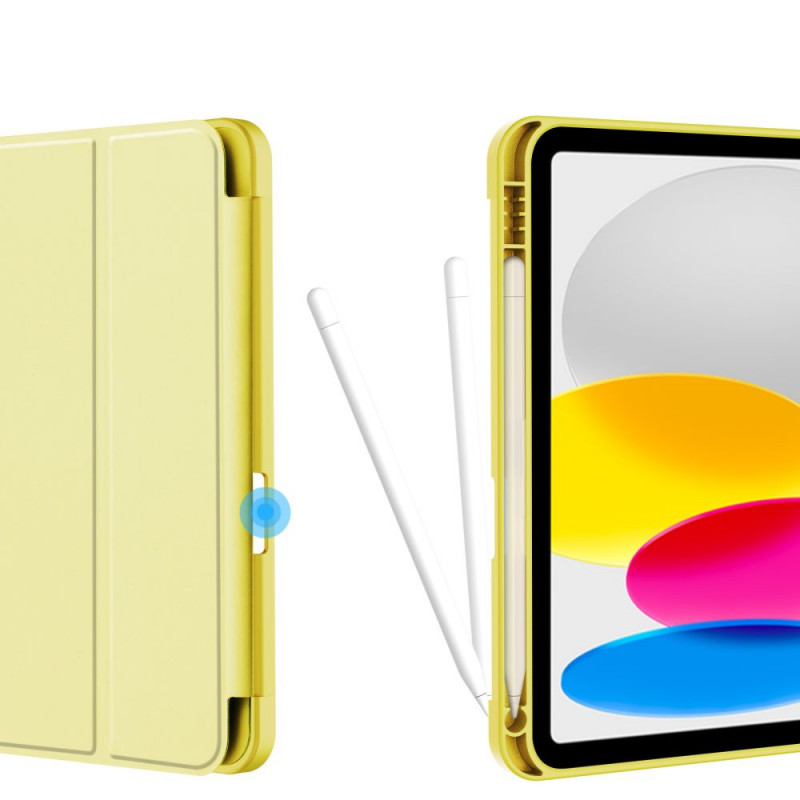 Funda Tech-Protect SC Pen para Apple iPad 10.9 (2022) / iPad 11 (2025), amarilla