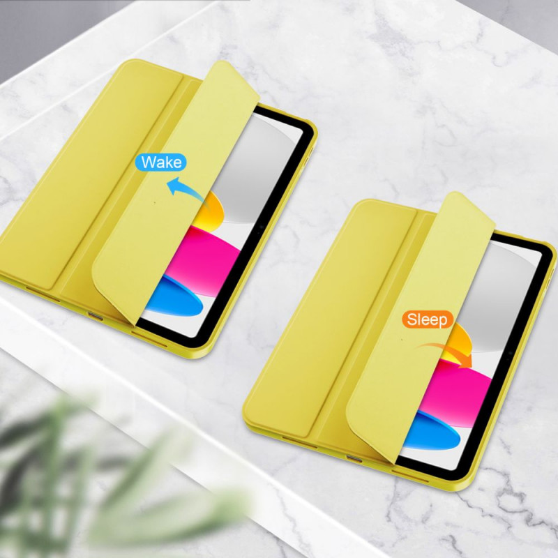 Funda Tech-Protect SC Pen para Apple iPad 10.9 (2022) / iPad 11 (2025), amarilla