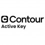 Teclado de sobremesa mini Active Key AK-7000-U-B/CH, con cable, USB, distribución suiza, negro