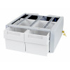 Componente de montaje doble alto suplementario Ergotron StyleView SV43/44 (módulo de 2 cajones), gris/blanco
