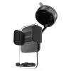 Soporte de teléfono para coche Dudao F24PLUS con ventosa para salpicadero, negro