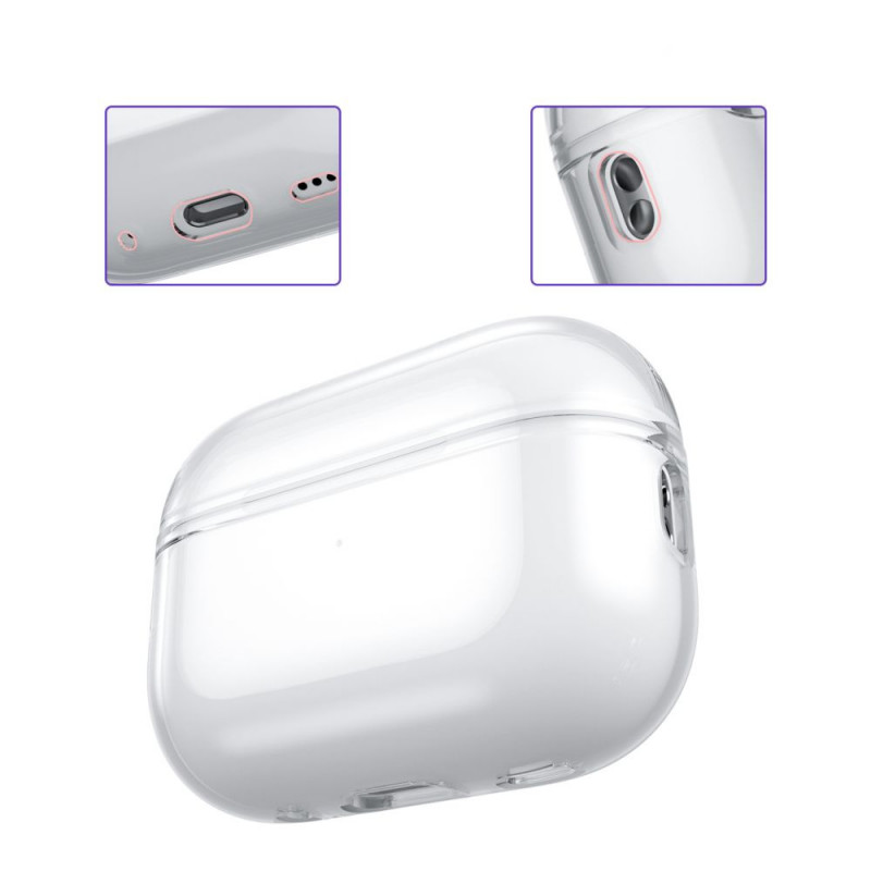 Funda Tech-Protect Flexair para Apple AirPods Pro 2 / 1, transparente
