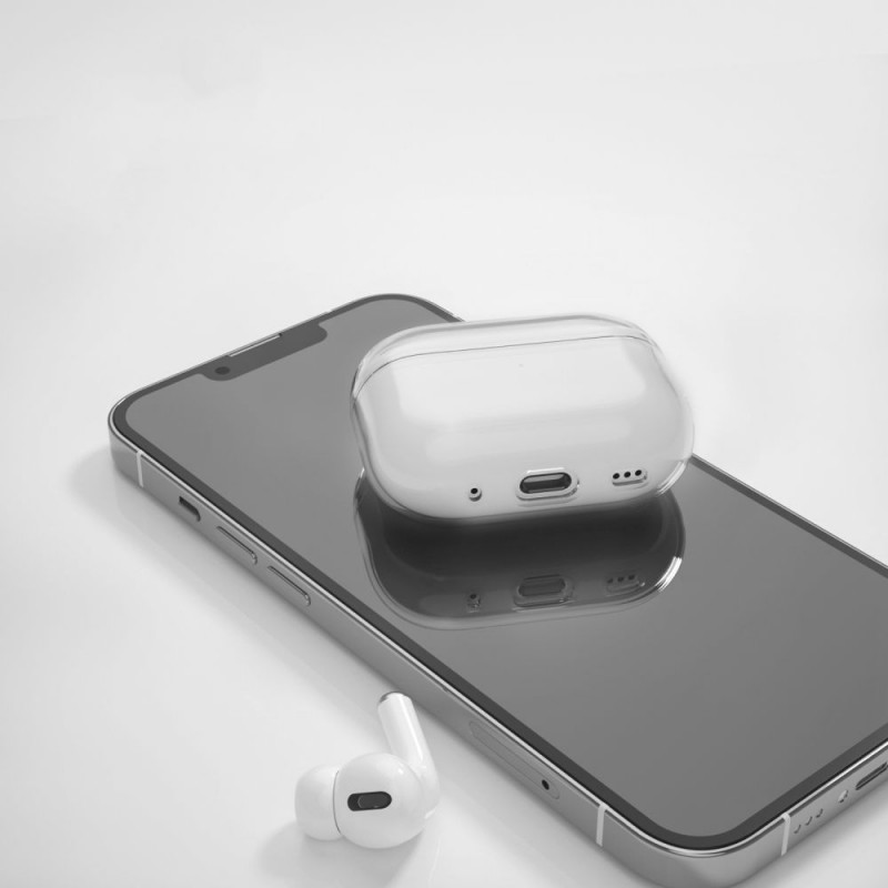 Funda Tech-Protect Flexair para Apple AirPods Pro 2 / 1, transparente