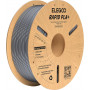 Filamento para impresora 3D Elegoo Rapid PLA+, 1,75 mm, plateado, 1 kg
