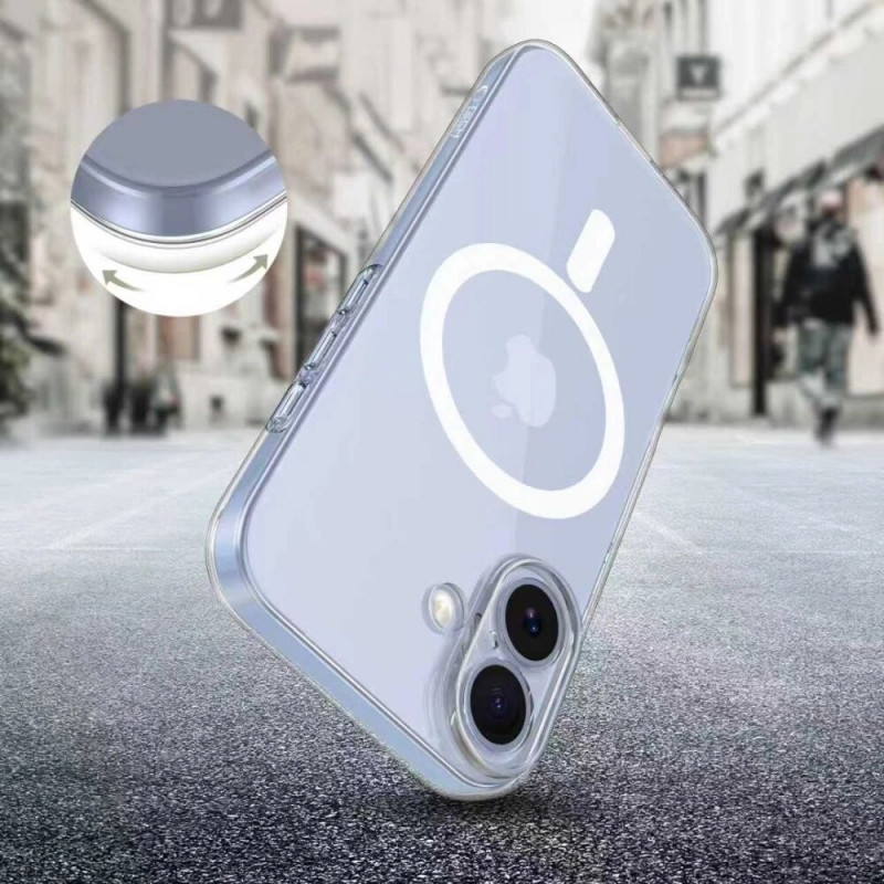 Funda Tech-Protect FlexAir MagSafe para Apple iPhone 17, transparente