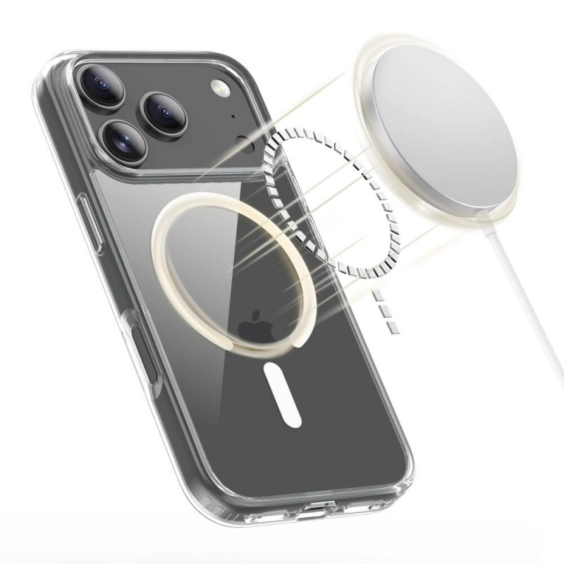 Funda Tech-Protect Flexair Hybrid MagSafe para Apple iPhone 17 Pro, transparente