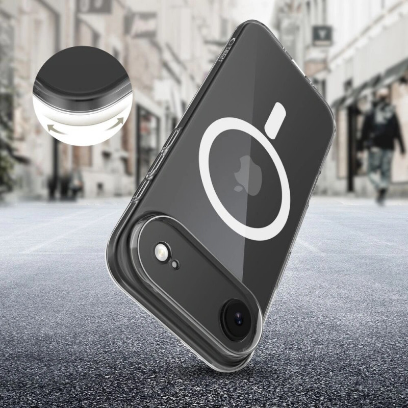 Funda Tech-Protect FlexAir MagSafe para Apple iPhone Air, transparente