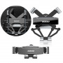Soporte de smartphone para coche por gravedad Dudao F11Pro, negro