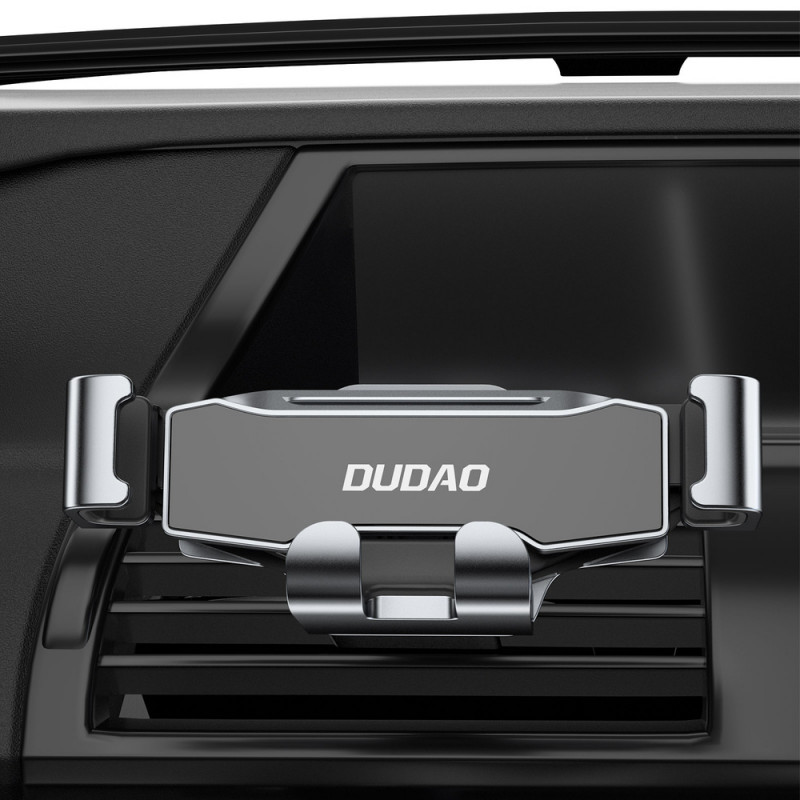 Soporte de smartphone para coche por gravedad Dudao F11Pro, negro